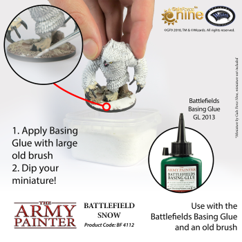 Preview: Army Painter Schnee für den Modellbau 150ml (g.P. 1L=34,367€)